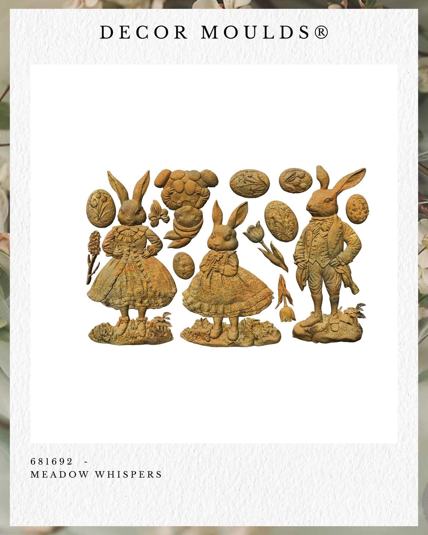 Meadow Whispers Decor Moulds®  | 5”x8”x8mm | Redesign with Prima
