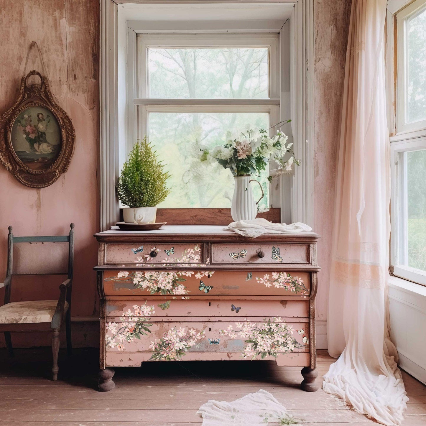 Large Decor Transfers® - Blossom Botanica | Reduced Price | 3 pcs, 24 x 35” | Redesign with Prima