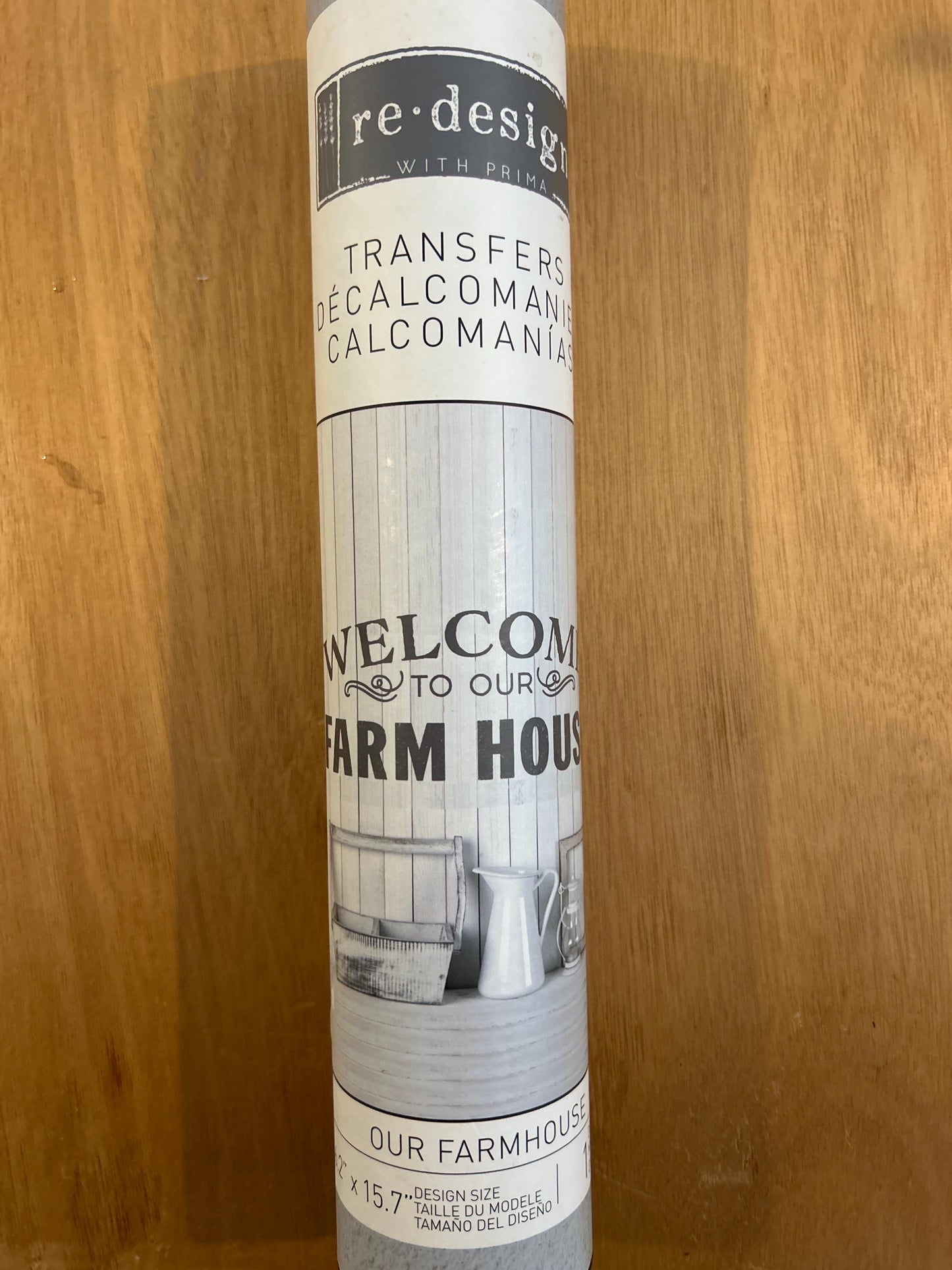 Large Decor Transfers® - Our Farmhouse | 2 pcs, 36.2″X 15.2″ | Reduced Price | Redesign with Prima