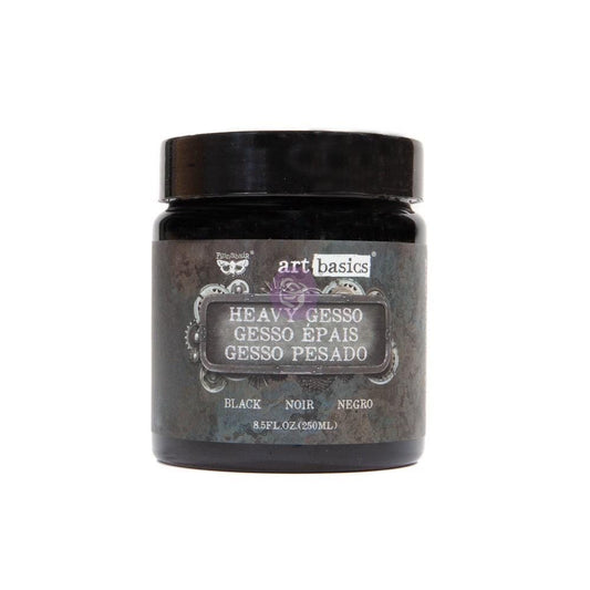 Art Mediums: Heavy Black Gesso | 8.5 oz | Acrylic Primer | Redesign with Prima